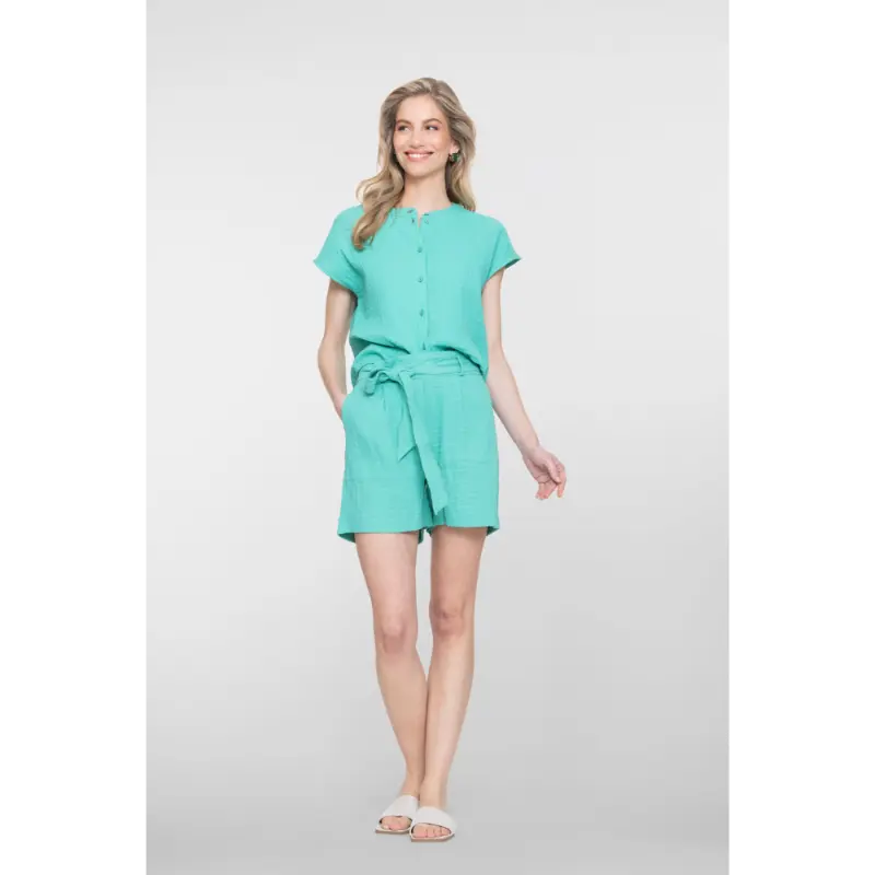 61423-20 Aqua06 Geisha Short 61423-20 602 Aqua