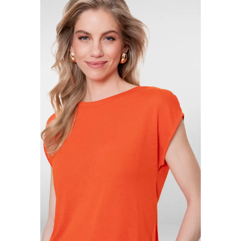 62095-41 Orange4 Geisha T-Shirt 62095-41 201 Burned Orange