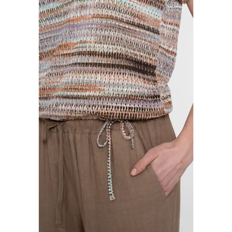 62333-20 Sand11 Geisha Top 62333-20 602 Multicolour