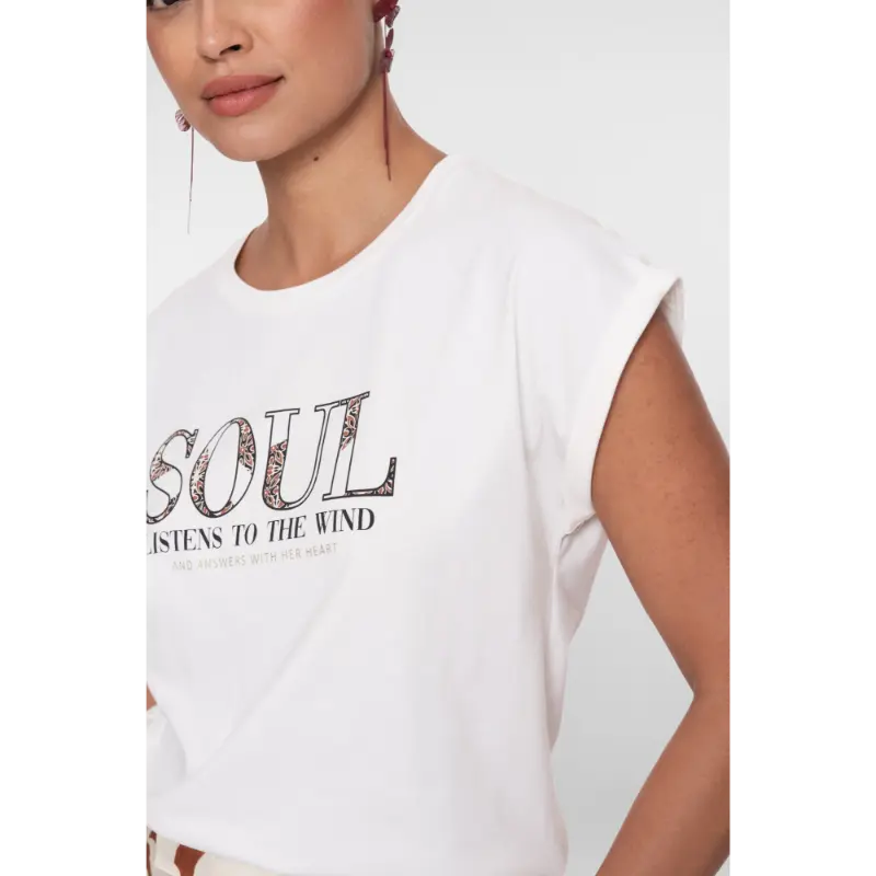 62370-41 Off White2 Geisha T-Shirt 62370-41 10 Off-white