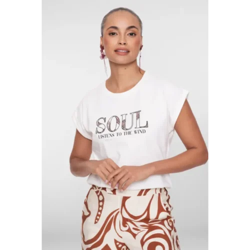 62370-41 Off White6 Geisha T-Shirt 62370-41 10 Off-white