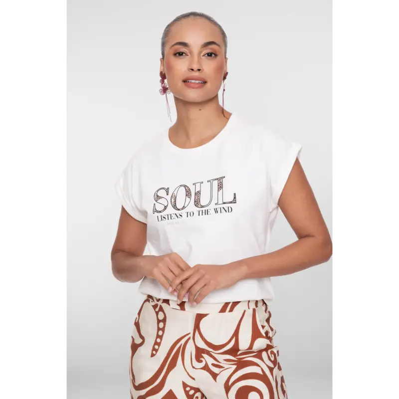 62370-41 Off White6 Geisha T-Shirt 62370-41 10 Off-white