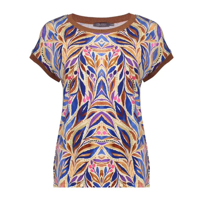 62462-601 Geisha T-Shirt 62462-60 815 Multicolour