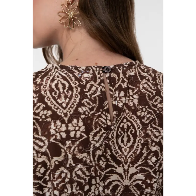 63388-70 Brown4 Geisha Top 63388-70 775 Brown