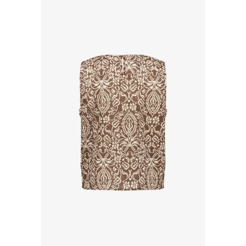 63388-70 Brown5 Geisha Top 63388-70 775 Brown