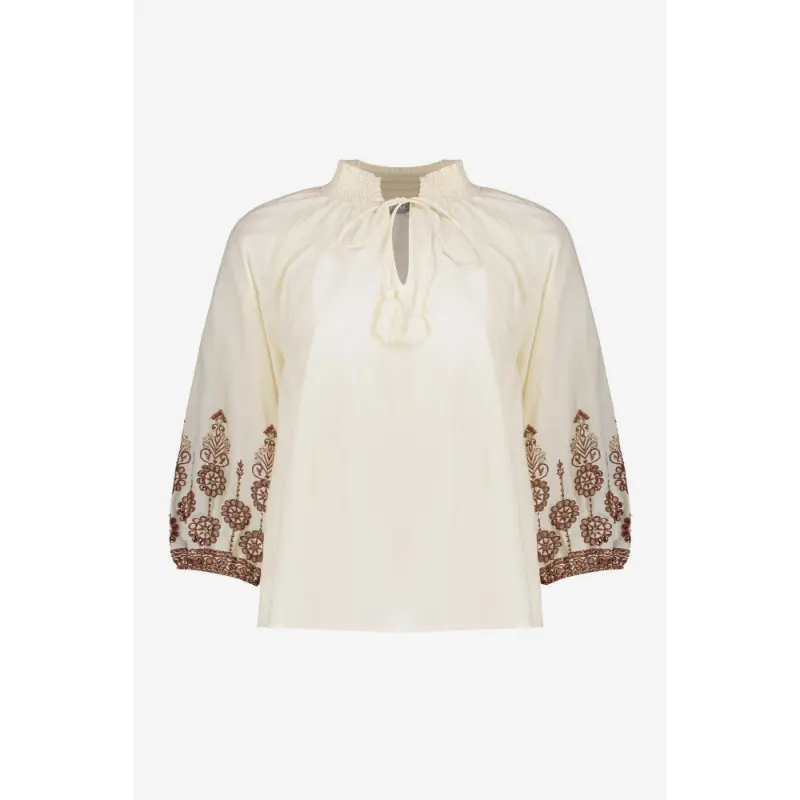 63434-263 Geisha Blouse 63434-26 10 Off-White