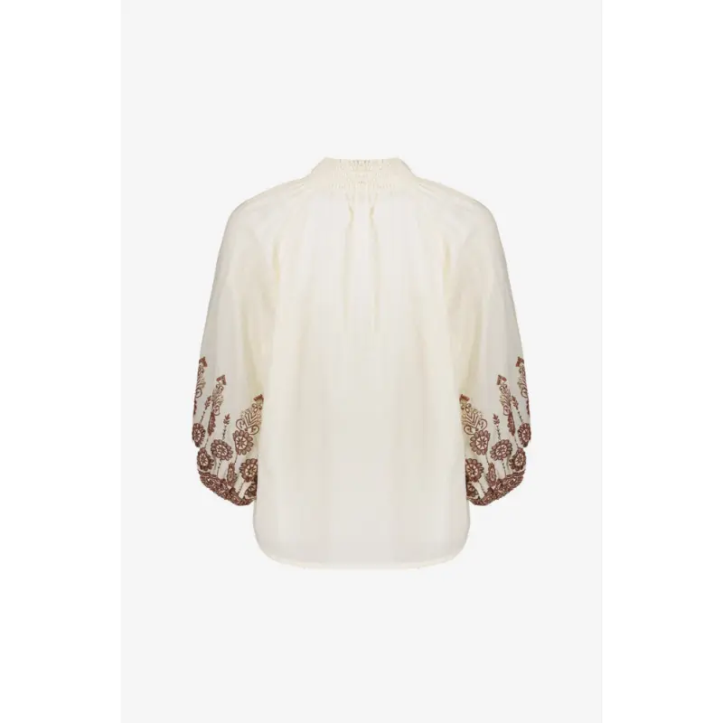 63434-265 Geisha Blouse 63434-26 10 Off-White