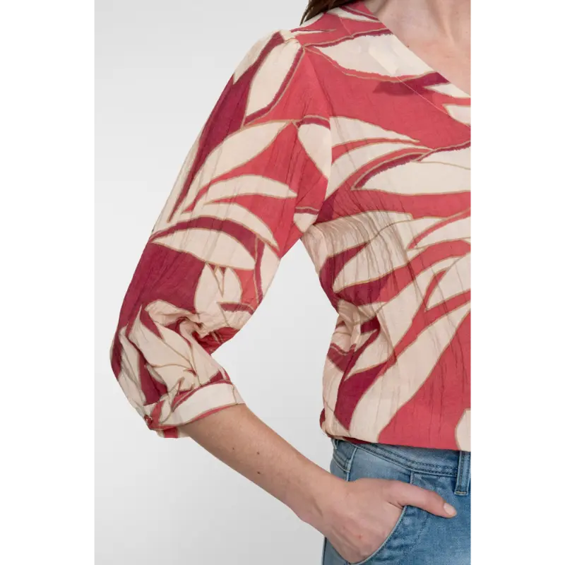 63443-20 Raspberry2 Geisha Blouse 63443-20 451 Multicolour