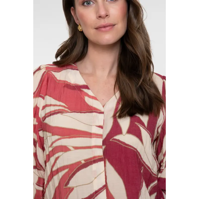 63443-20 Raspberry3 Geisha Blouse 63443-20 451 Multicolour