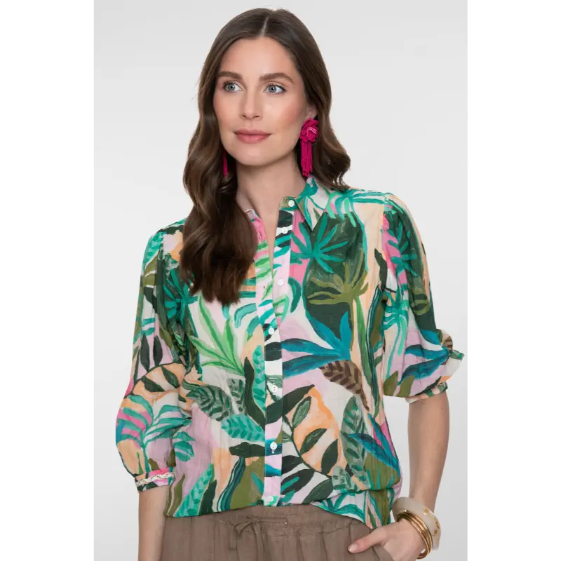 63450-20 Multicolour09 Geisha Blouse 63450-20 530 Multicolour