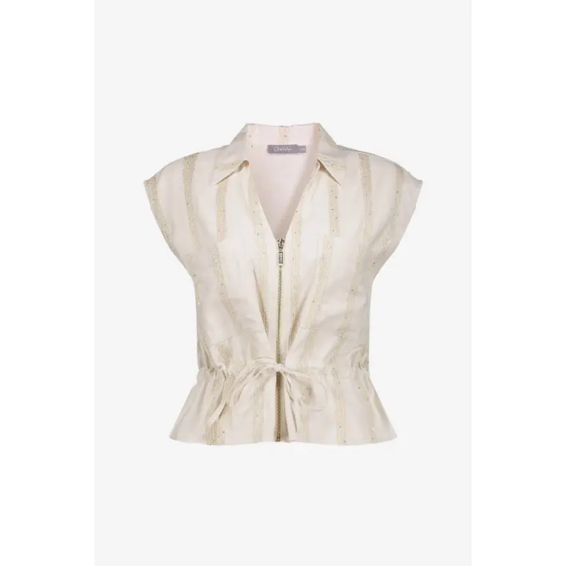 63451-203 Geisha Top 63451-20 720 Off-White