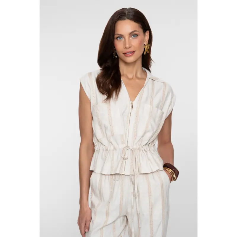 63451-204 Geisha Top 63451-20 720 Off-White