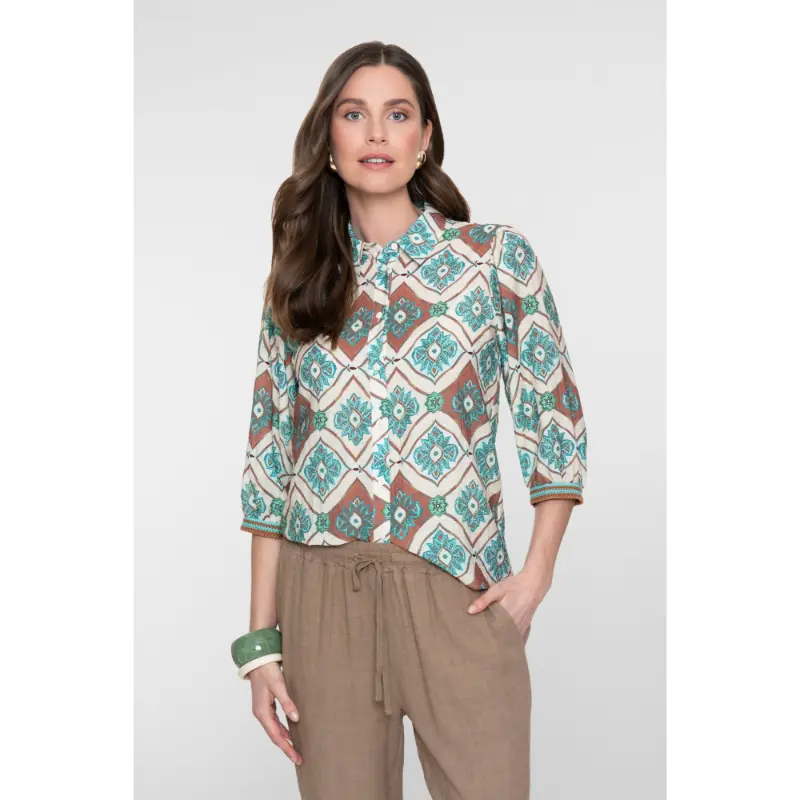 63453-201 Geisha Blouse 63453-20 602 Multicolour
