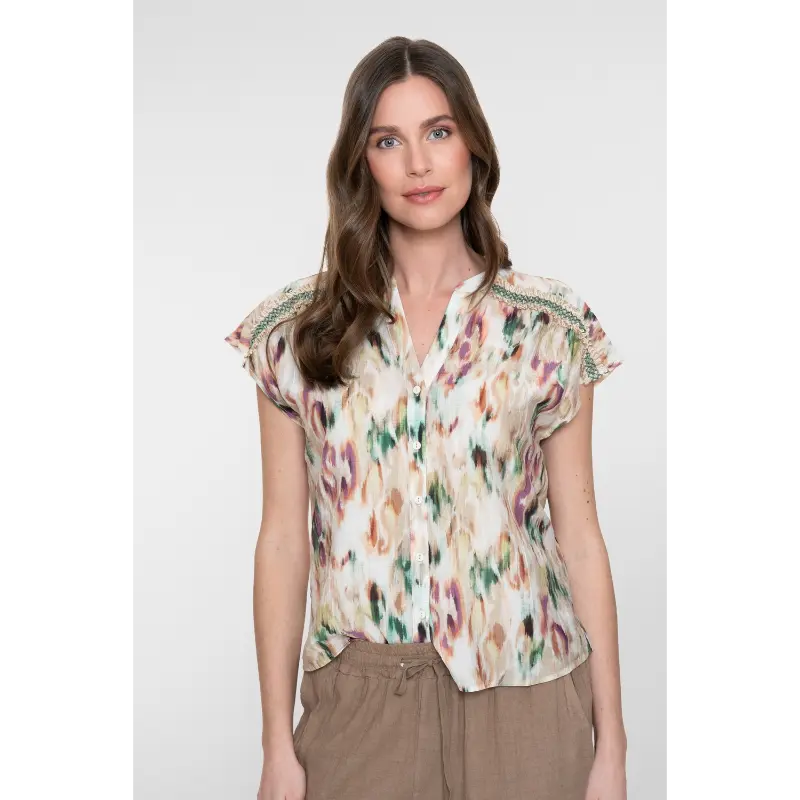 63457-201 Geisha Blouse 63457-20 602 Multicolour