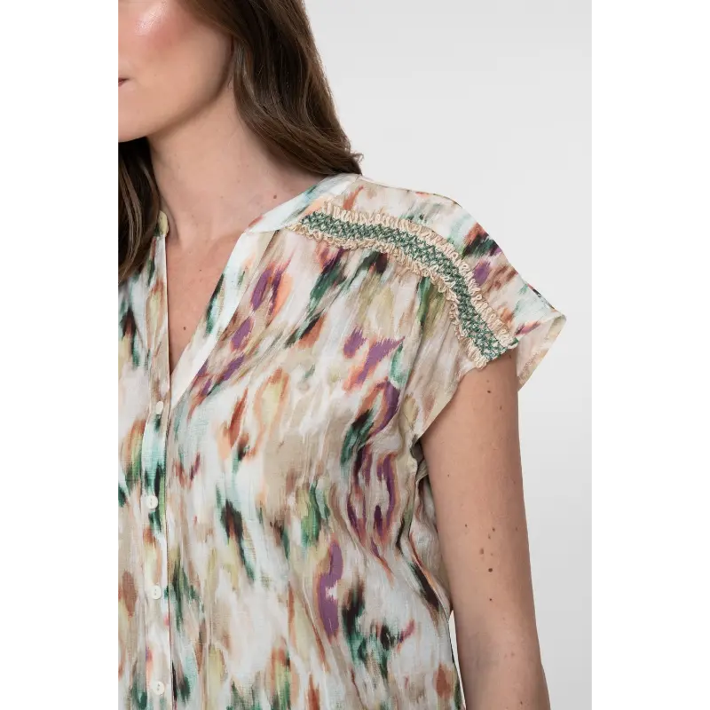 63457-203 Geisha Blouse 63457-20 602 Multicolour