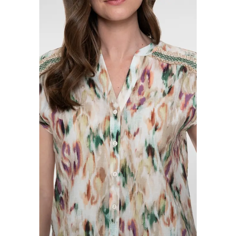 63457-204 Geisha Blouse 63457-20 602 Multicolour
