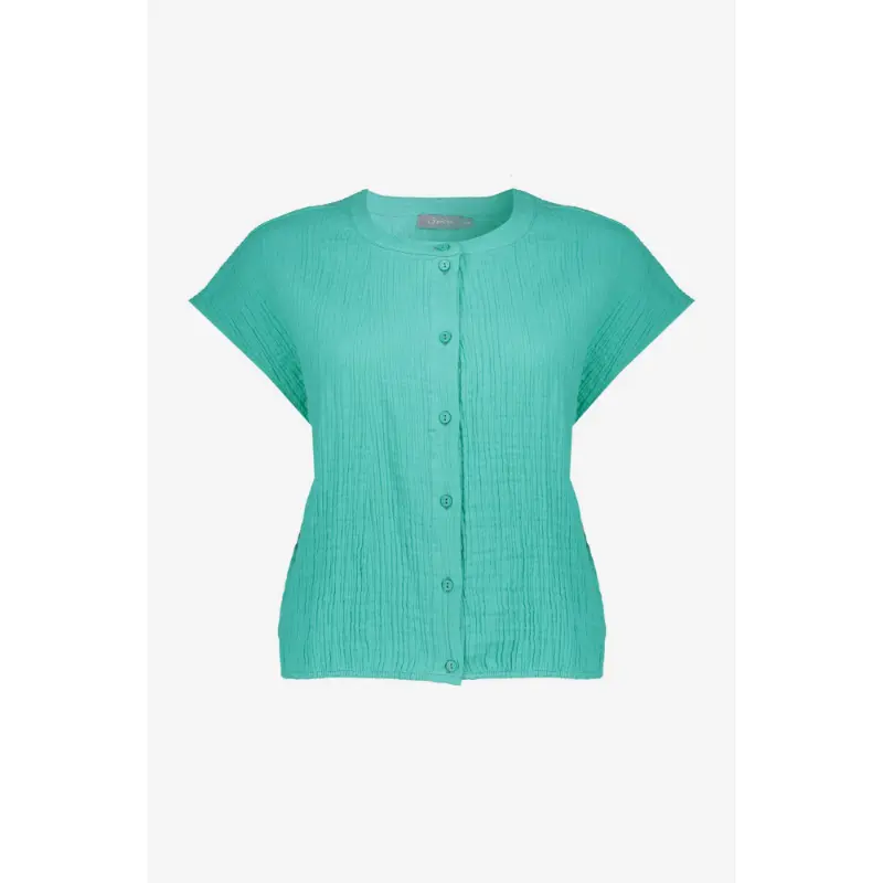 63462-20 Aqua03 Geisha Blouse 63462-20 602 Aqua