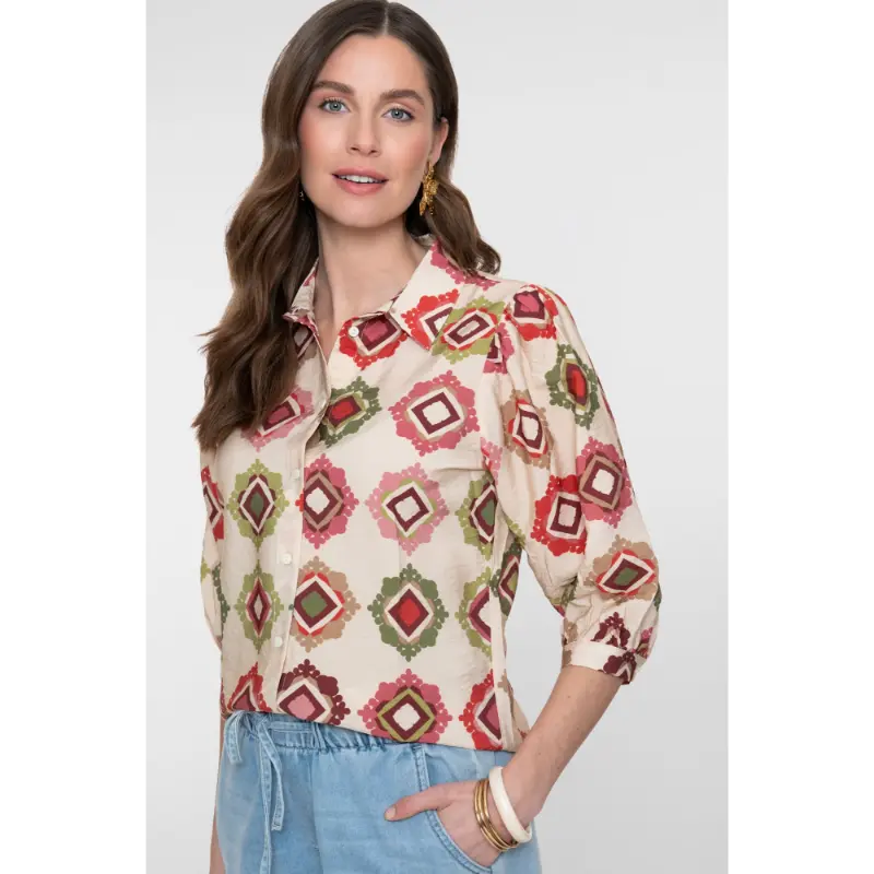 63480-202 Geisha Blouse 63480-20 718 Multicolour