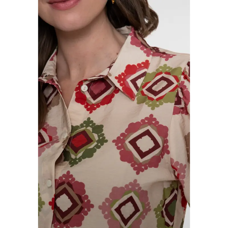 63480-204 Geisha Blouse 63480-20 718 Multicolour
