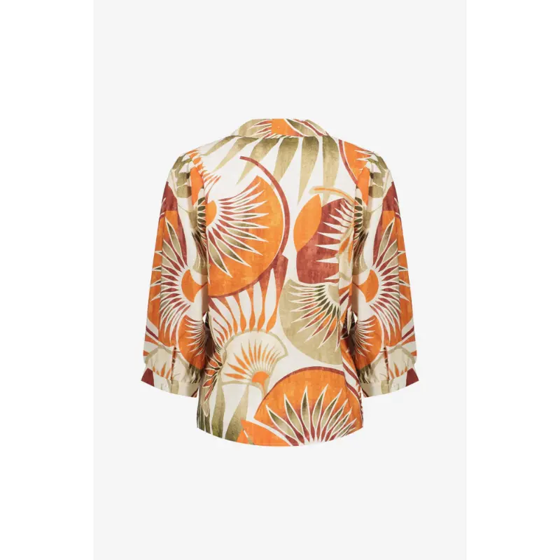 63483-20 Orange4 Geisha Blouse 63483-20 250 Multicolour