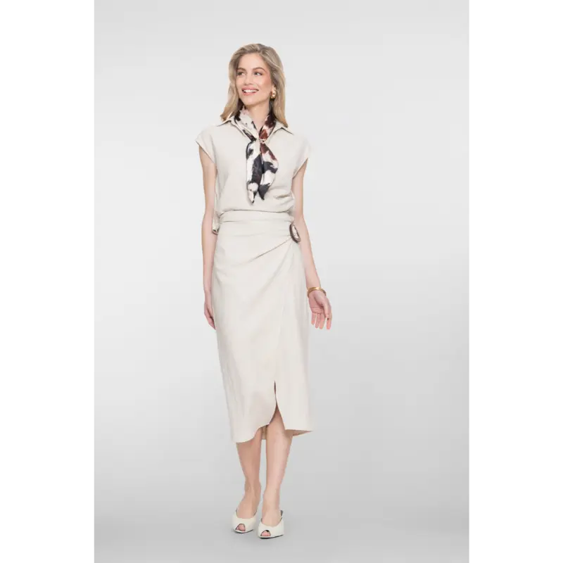 66300-10 Ecru09 Geisha Rok 66300-10 718 Ecru Linnen