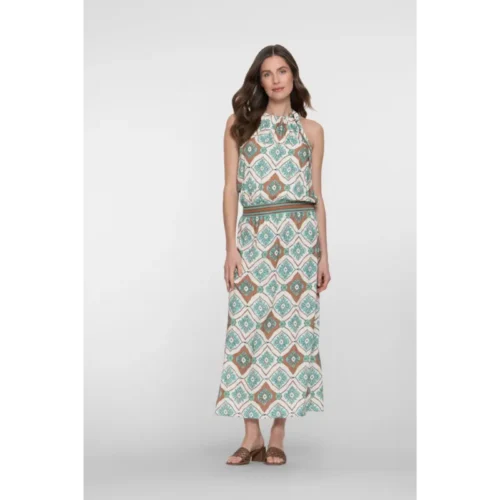 67404-201 Geisha Jurk 67404-20 602 Multicolour