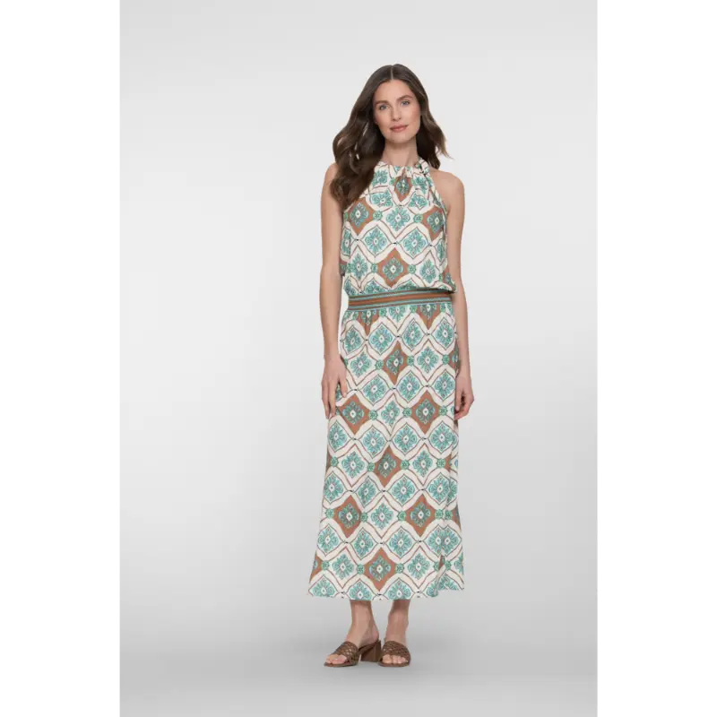 67404-201 Geisha Jurk 67404-20 602 Multicolour