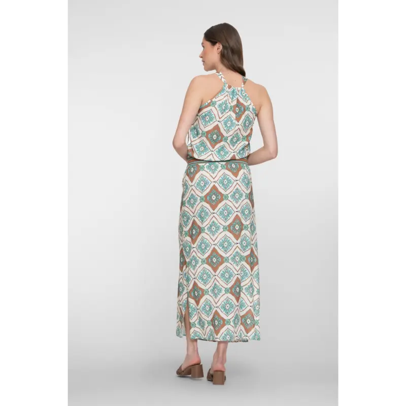 67404-204 Geisha Jurk 67404-20 602 Multicolour