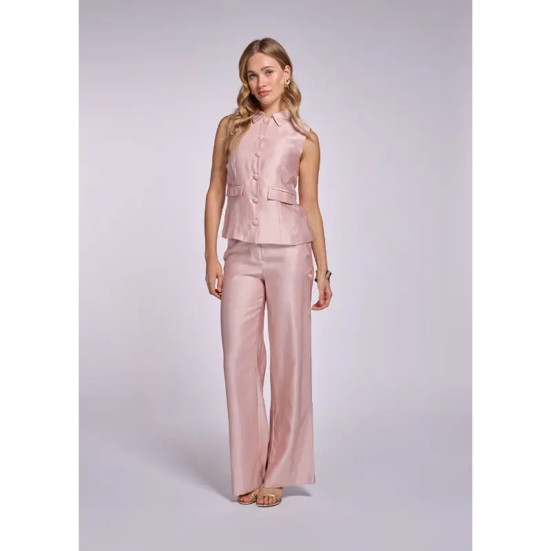 Freebird Broek Lolani Peach Blush1 Freebird Broek Lolani Wide 2260 Peach Blush