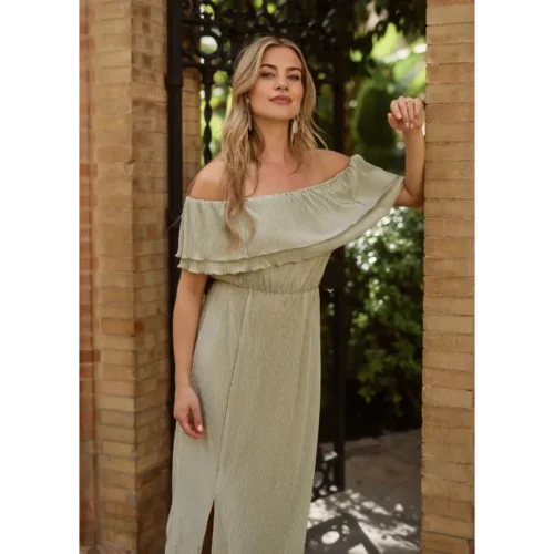 Freebird Jurk Bonne Sage Green2 Freebird Jurk Bonne 1477 Sage Green