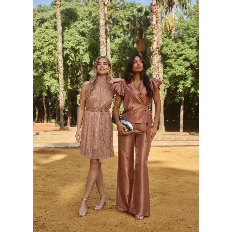Freebird Jurk Divya Copper2 Freebird Jurk Divya 2265 Copper