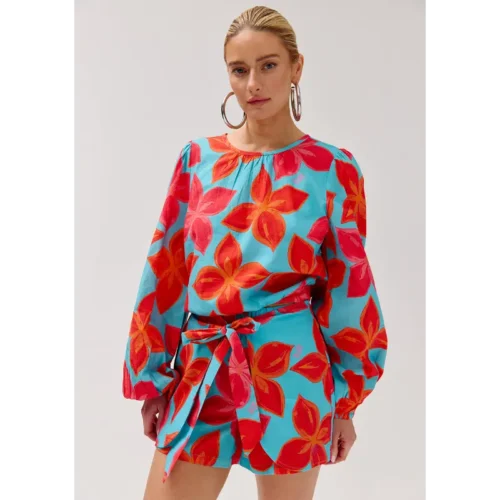 Harper&Yve Short Mila HS6c104 1291 Fragile Flower