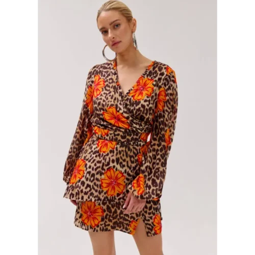 Harper&Yve Blouse Flora HS6p604 1294 Lexie Leopard