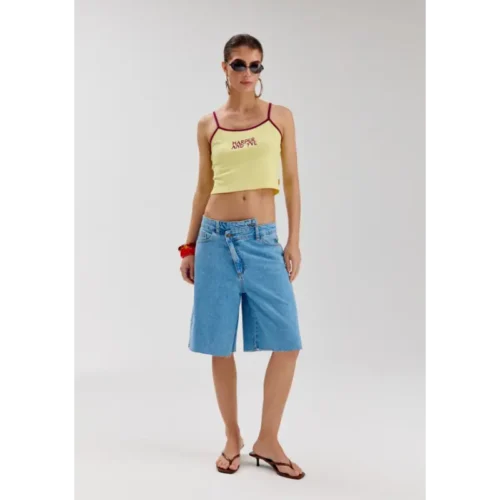 Harper&Yve Short Dionne HS6d104 421 Mid Blue