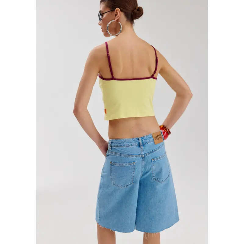 Harper-&-Yve_Summer-2026_421_HS6D104_5 Harper&Yve Short Dionne HS6d104 421 Mid Blue