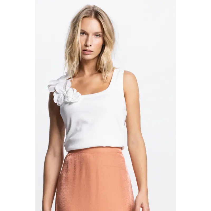 JANSEN-Amste_Zomer-26-drop-4_0_RHODE-SS26.4 Jansen Amsterdam Top Rhode SS26.4 0 Wit