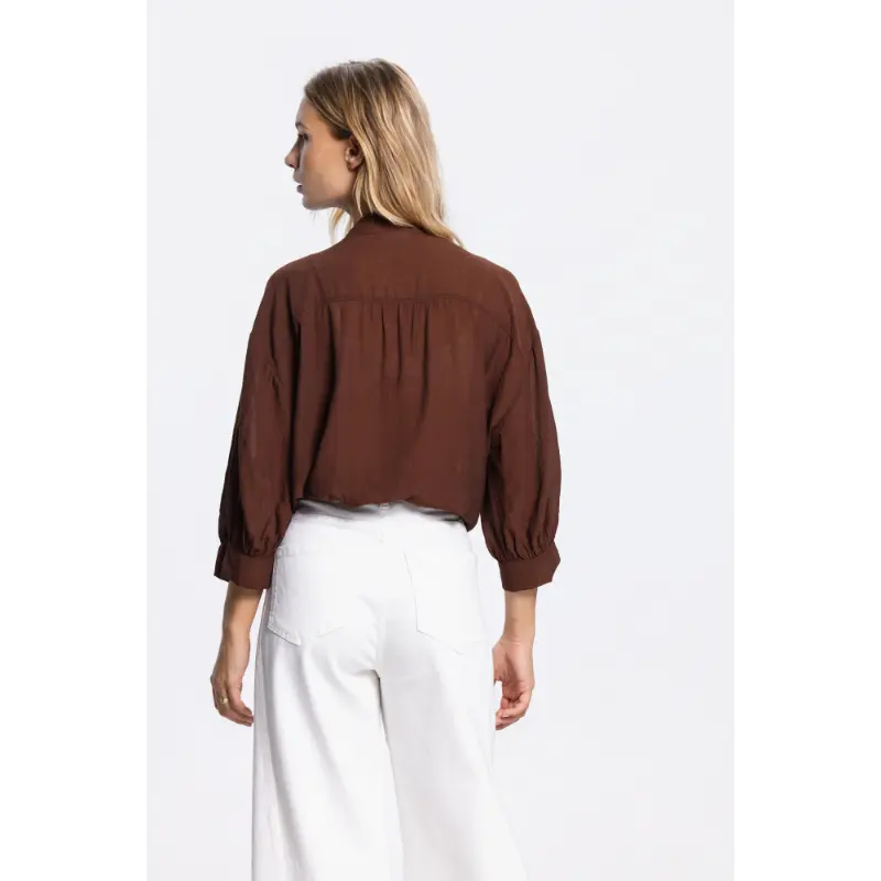 JANSEN-Amste_Zomer-26-drop-4_540_PEM-SS26.4_6 Jansen Amsterdam Blouse Pem SS26.4 540 Brown