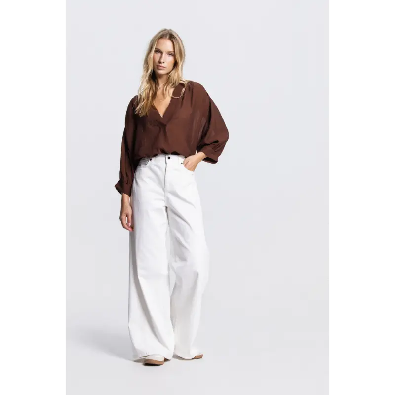 JANSEN-Amste_Zomer-26-drop-4_540_PEM-SS26.4_7 Jansen Amsterdam Blouse Pem SS26.4 540 Brown