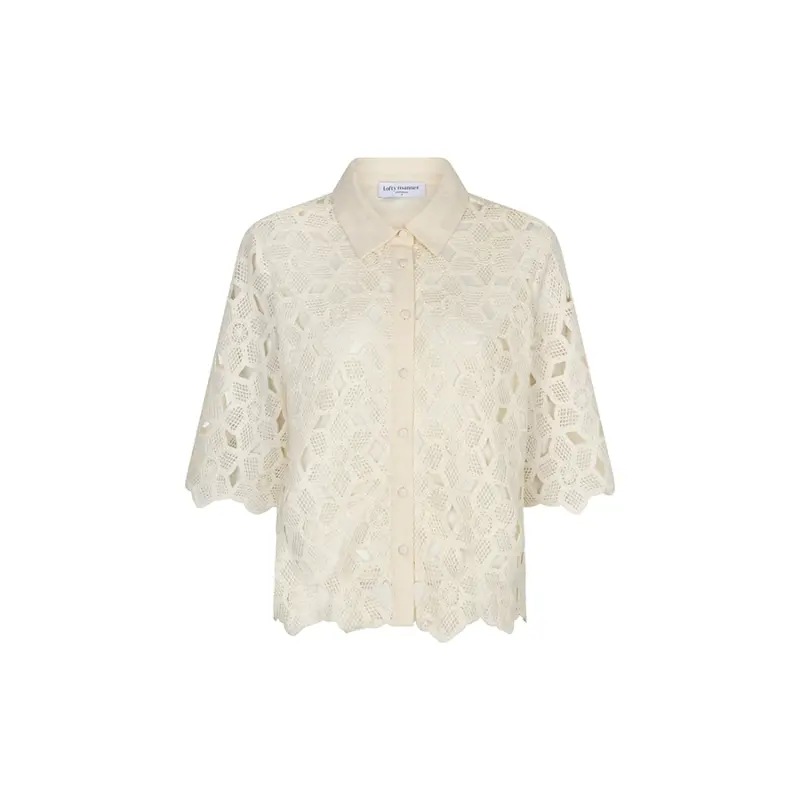 Lofty-Manner_High-Summer-1-2026_101_RE43 Lofty Manner Blouse Denni RE43 101 Off-White