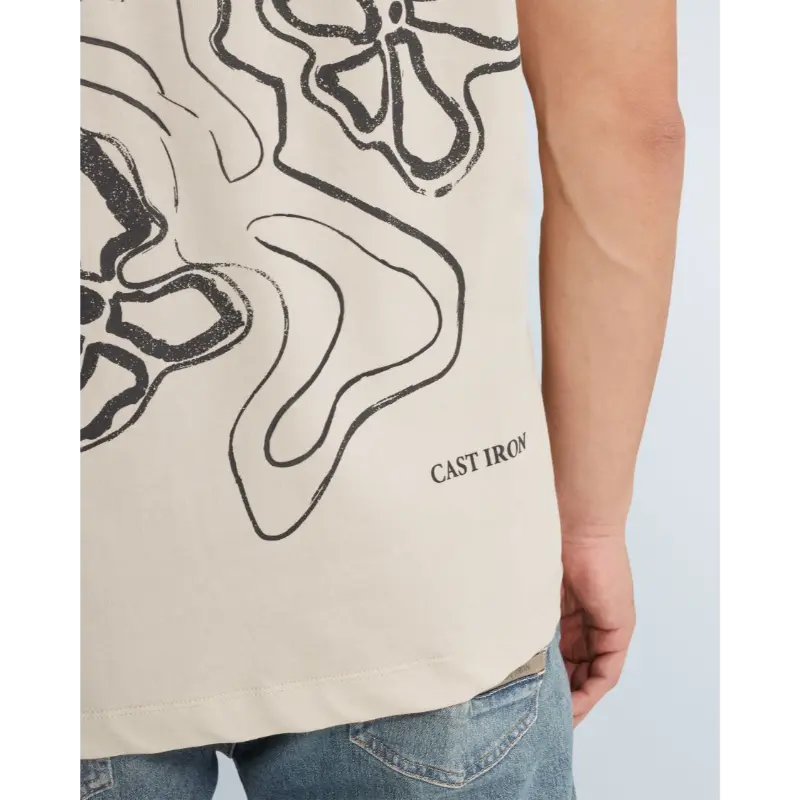 ctss260558715 Cast Iron T-Shirt CTSS2605587 7014 Off White