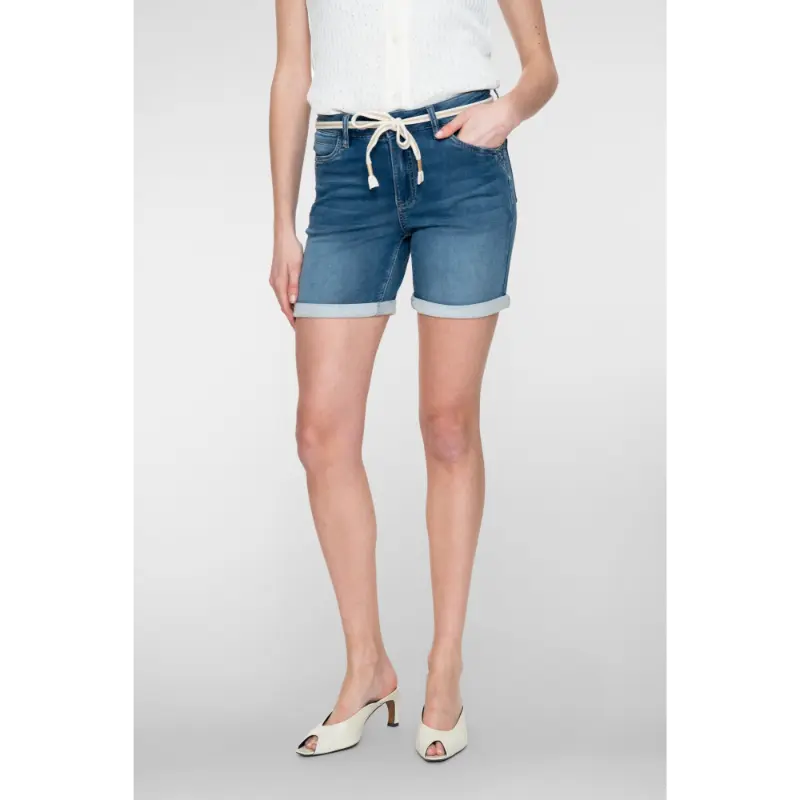 frances Stone Wash Denim1 Geisha Short Frances 811 Stonewash Denim