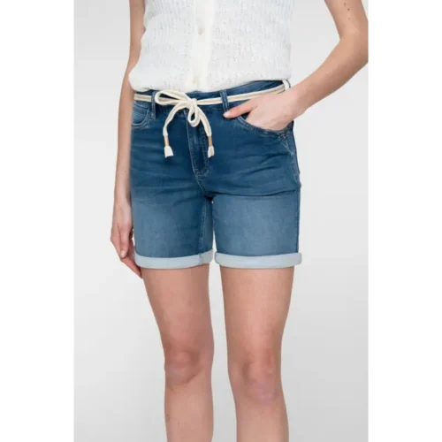 frances Stone Wash Denim2 Geisha Short Frances 811 Stonewash Denim