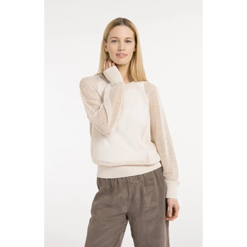 01-000592-605 Creme White08 Yaya Trui 01-000592-605 99067 Off-White