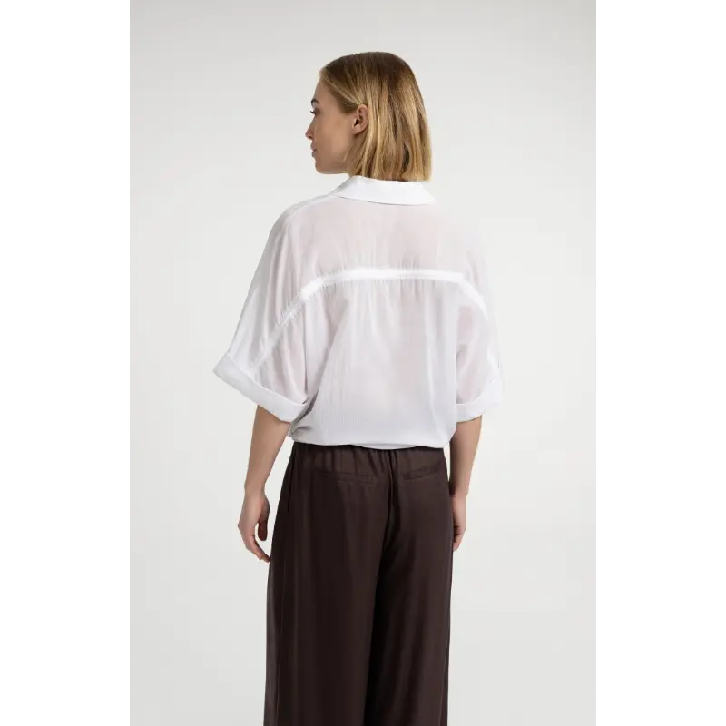 01-201222-606 White05 Yaya Blouse 01-201222-606 00000 Wit