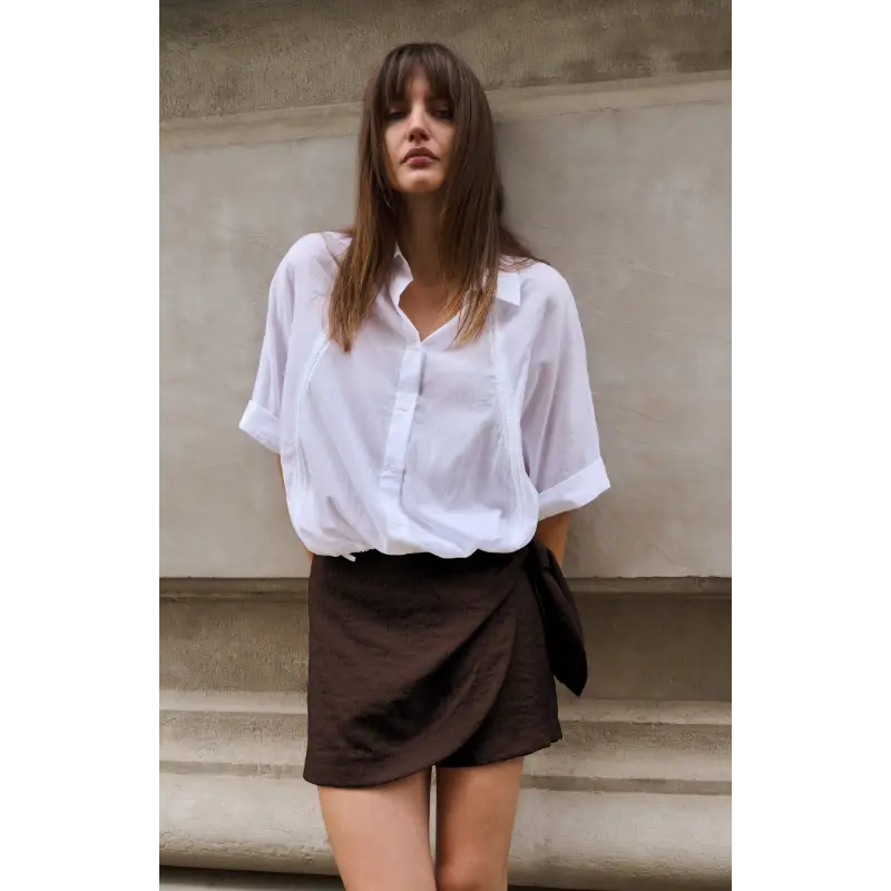 01-201222-606 White08 Yaya Blouse 01-201222-606 00000 Wit