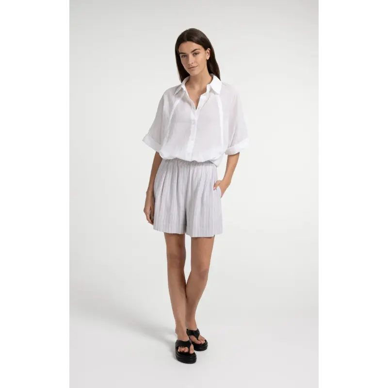 01-201222-606 White09 Yaya Blouse 01-201222-606 00000 Wit