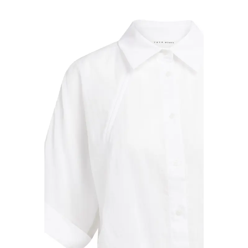 01-201222-606 White11 Yaya Blouse 01-201222-606 00000 Wit