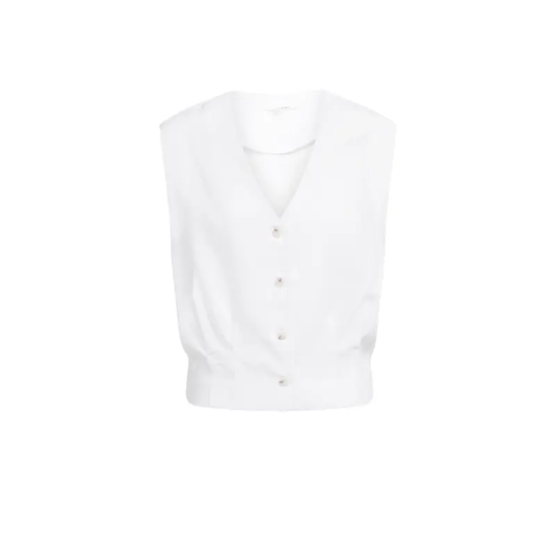 01-201225-606 White03 Yaya Top 01-201225-606 00000 Wit