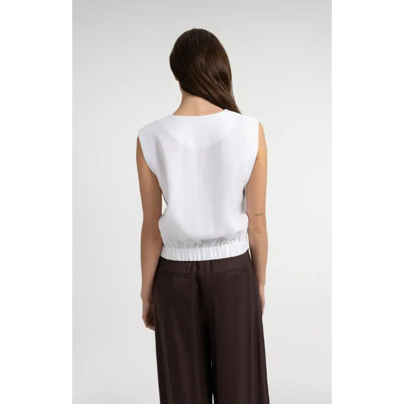 01-201225-606 White04 Yaya Top 01-201225-606 00000 Wit