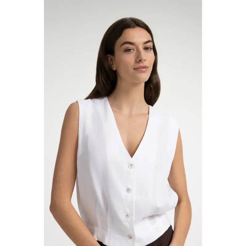 01-201225-606 White05 Yaya Top 01-201225-606 00000 Wit
